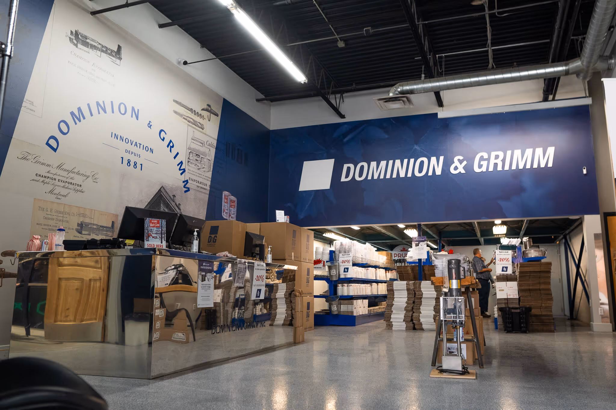 Monthly marketing deliverables across print, video and digital channels produced for Dominion & Grimm