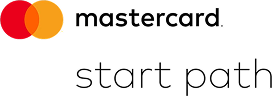 Mastercard logo next to the text 'start path'.