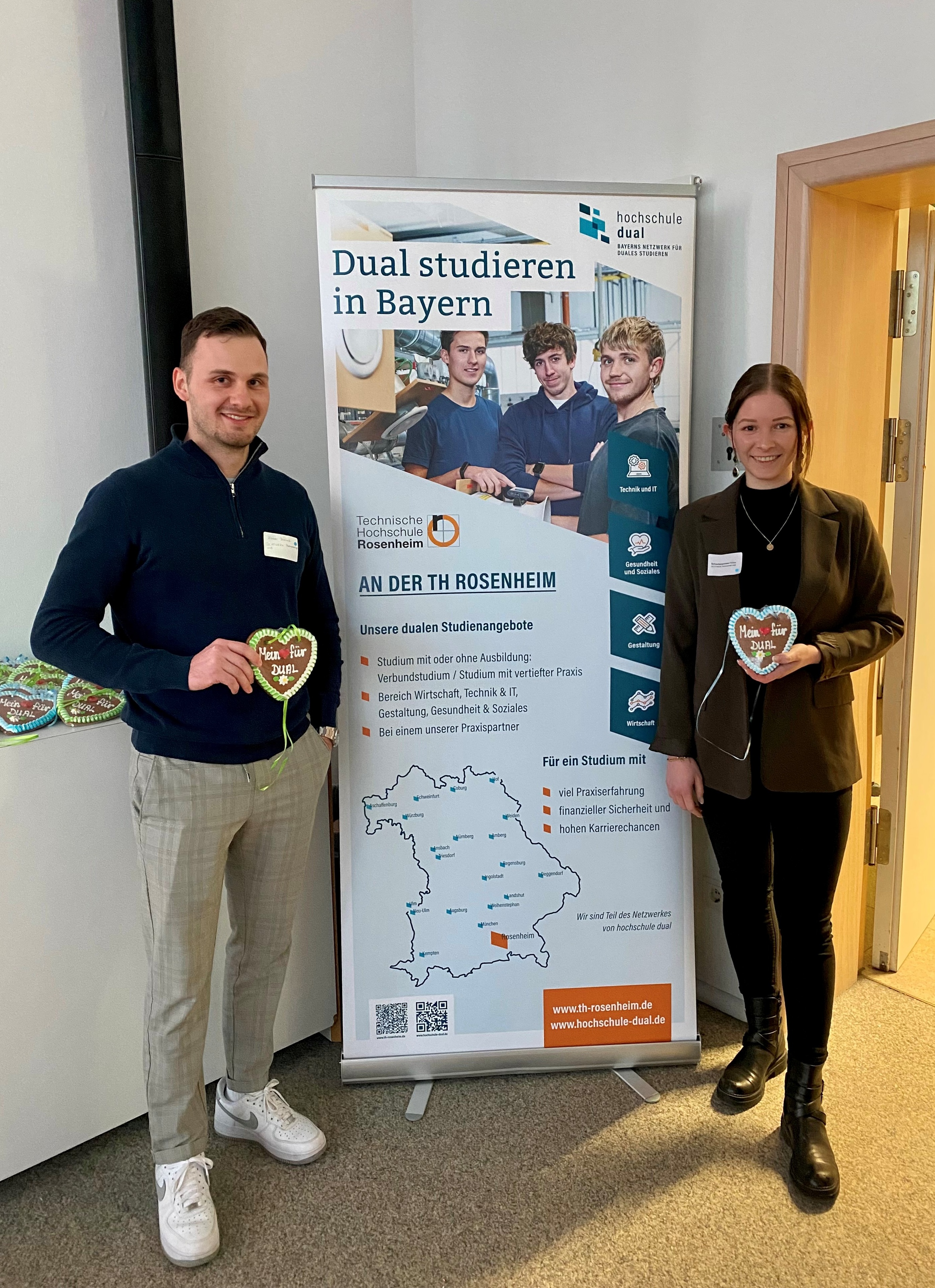 Sichtwerk beim DualForum Süd an der Technischen Hochschule Rosenheim