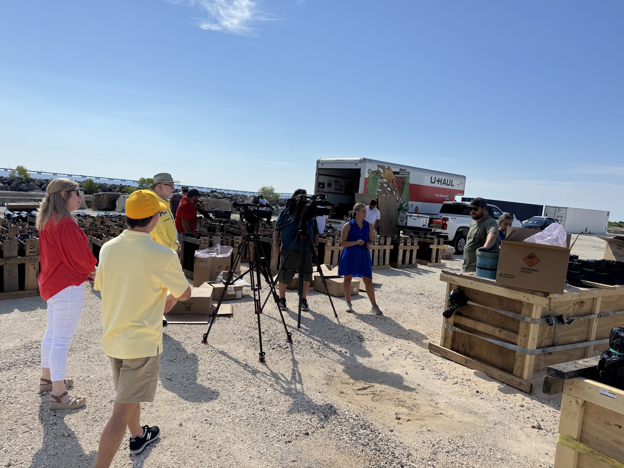 Pensacola Fireworks featured on WKRG Channel 5 News!