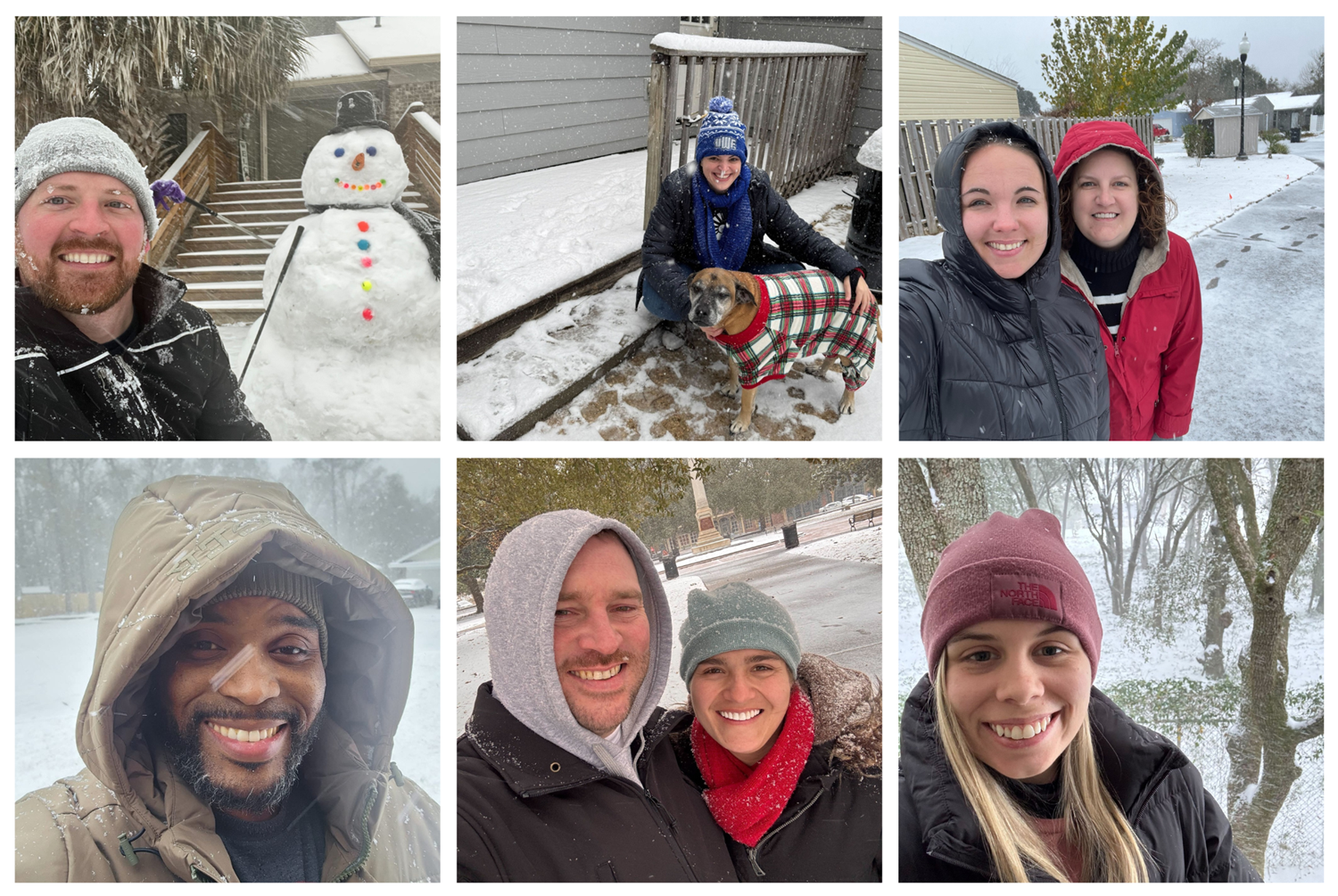 PYP Enjoying Pensacola's Historic Snowstorm