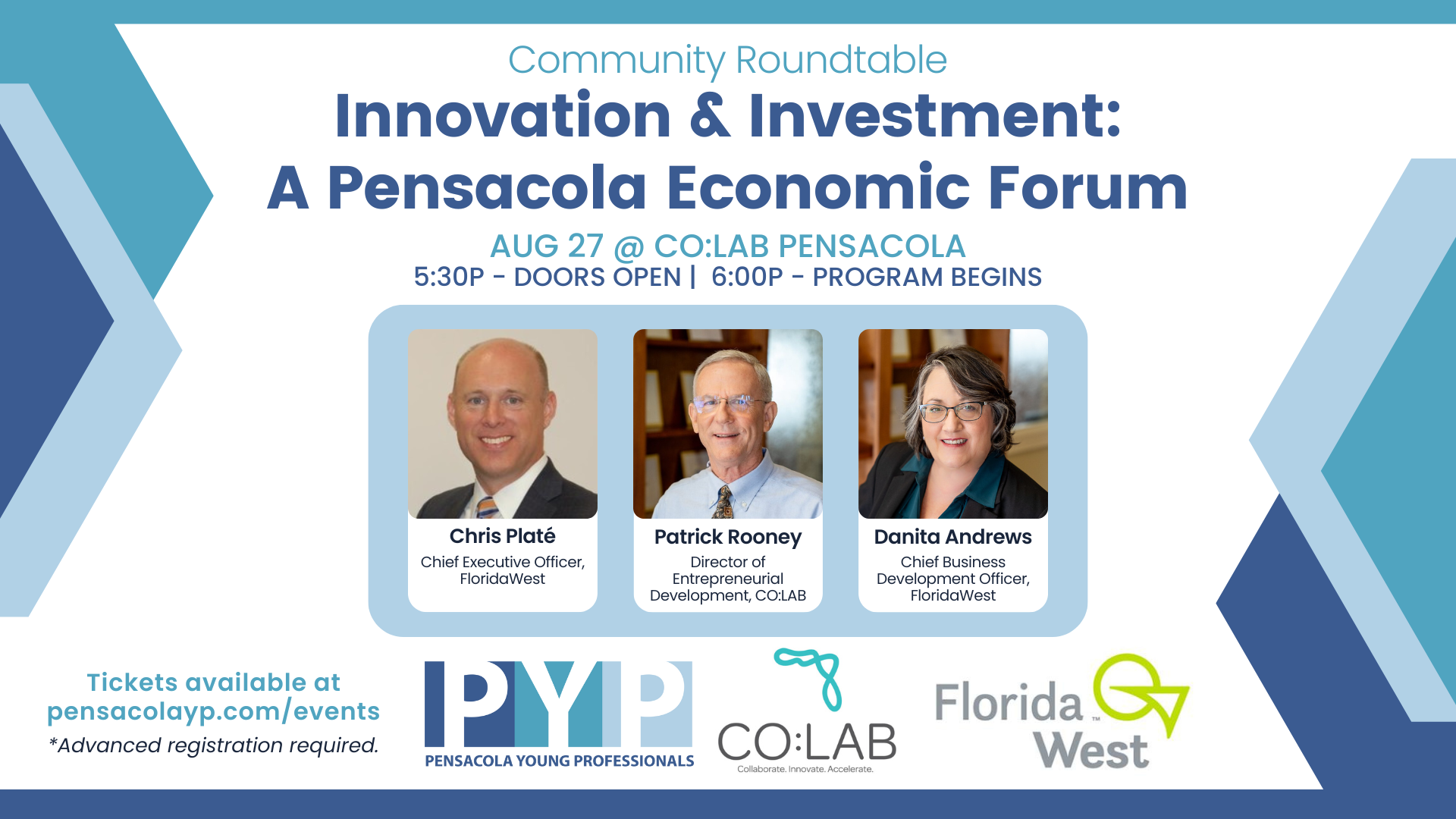 Community Roundtable: Innovation & Investment: A Pensacola Economic Forum