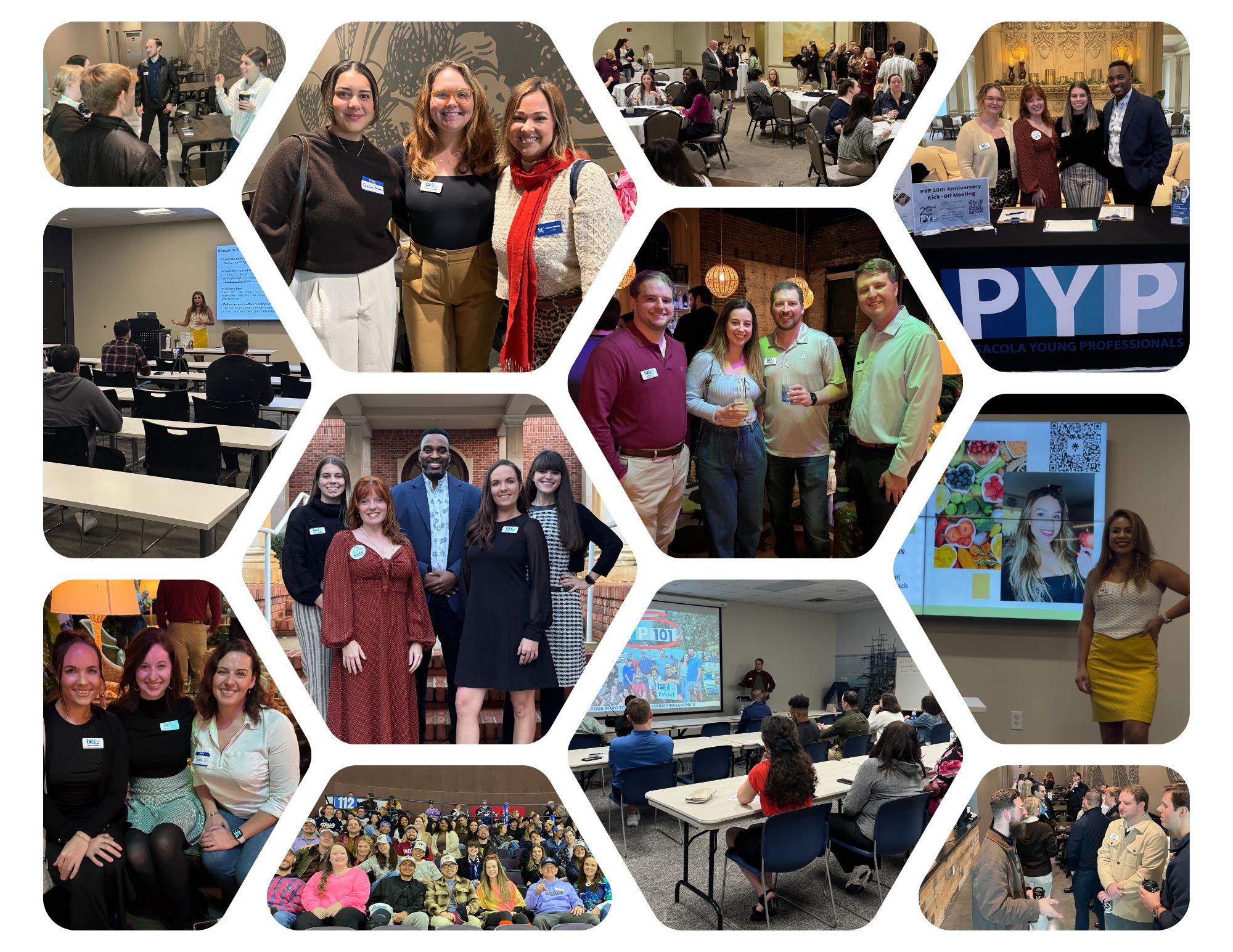 A firework exploding over Pensacola Bay