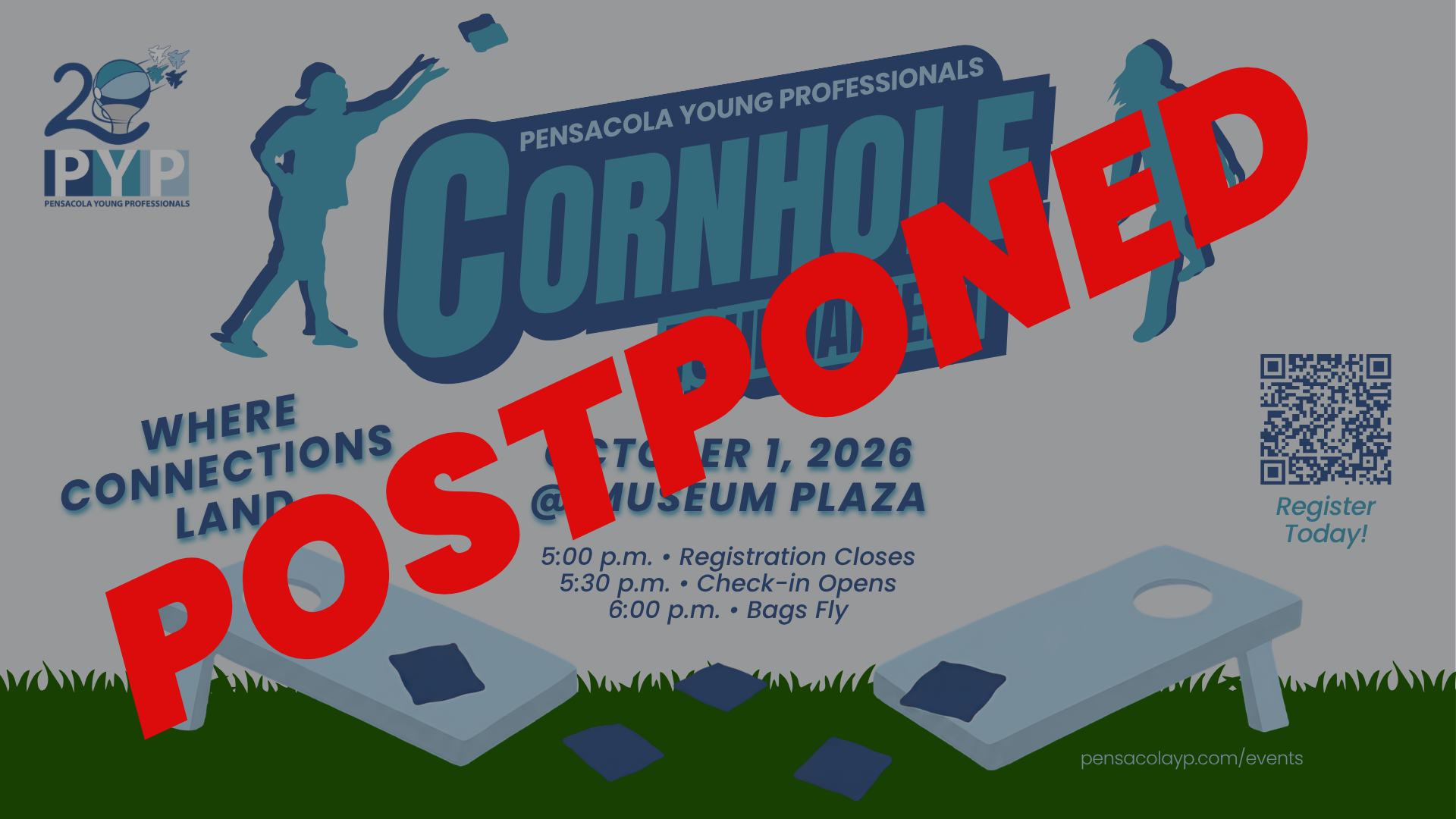 POSTPONED - PYP Cornhole Tournament: Where Connections Land