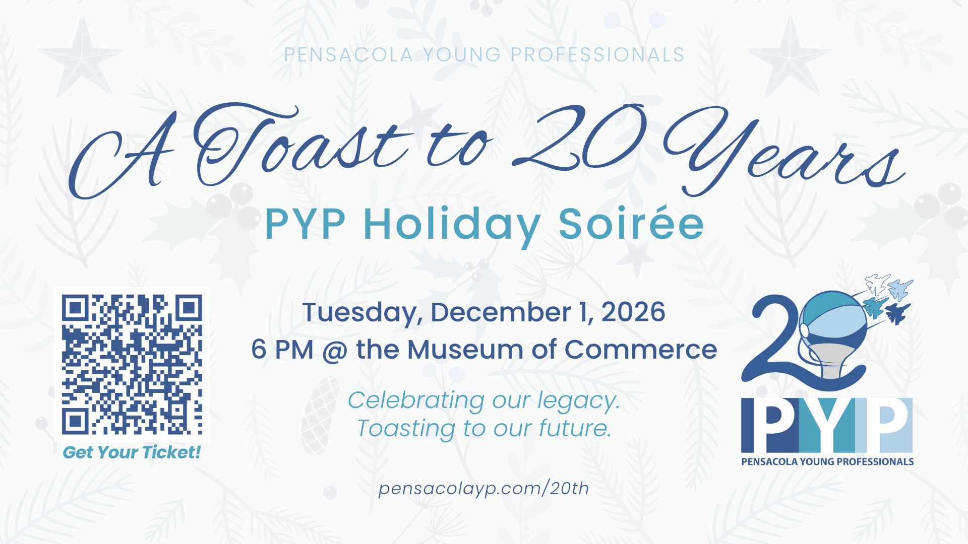 A Toast to 20 Years: PYP Holiday Soirée
