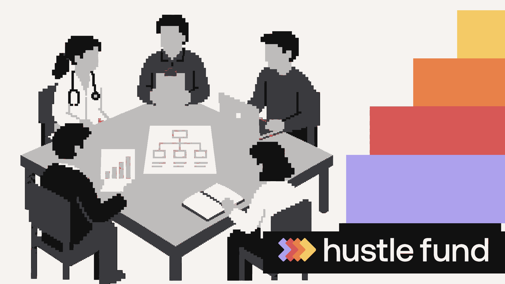 Professionals from different fields prepare to join an angel-investing community.