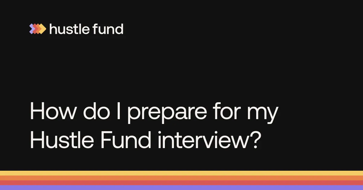 Hustle Fund photo