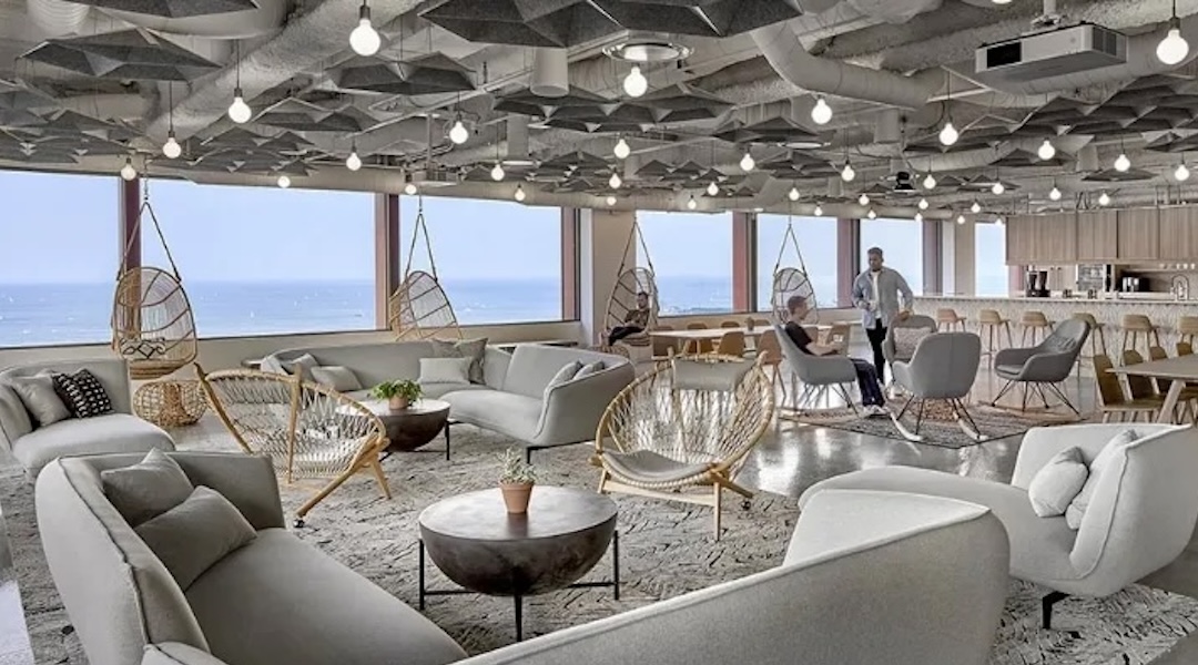 Ergonomic private office seating and lounge furniture available through Office Gallery International for Boston-area businesses