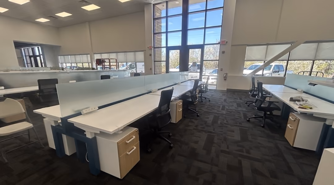 BTLs office, newly designed by Office Gallery in the Marlborough MA area