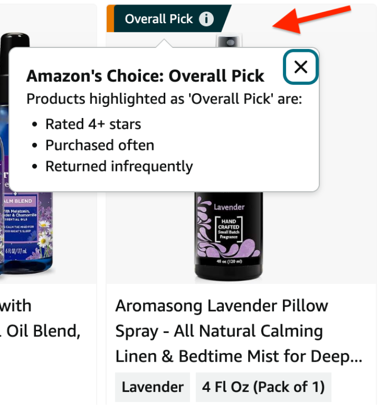 Amazon Choice Overall Pick