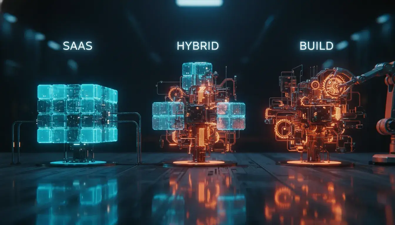 Framework เปรียบเทียบการ Build ระบบเอง vs ใช้ SaaS vs Hybrid สำหรับองค์กรที่ต้องการ Scale อย่างยั่งยืน