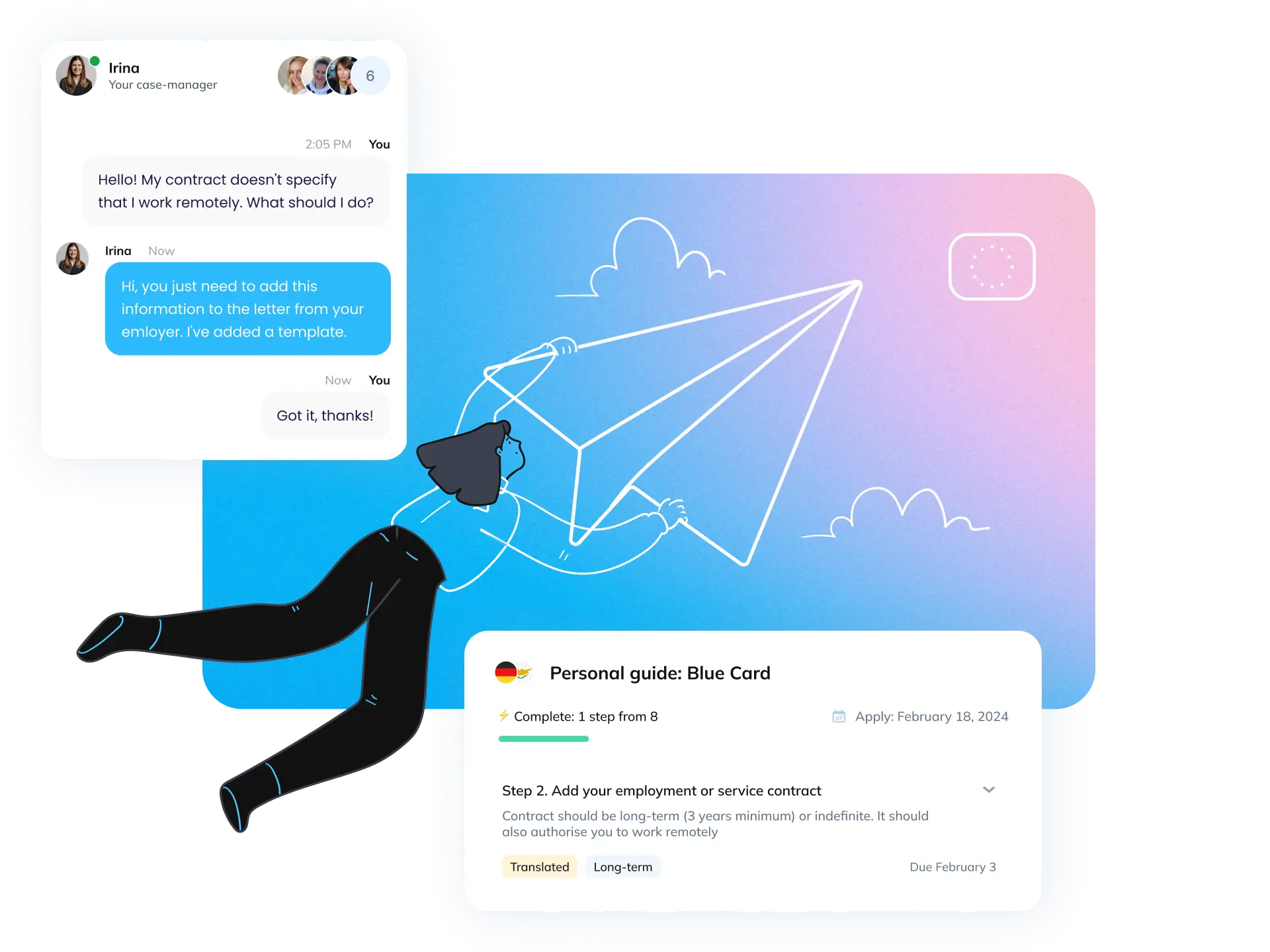 Seamless migration with guarantee, from €530, no mistakes