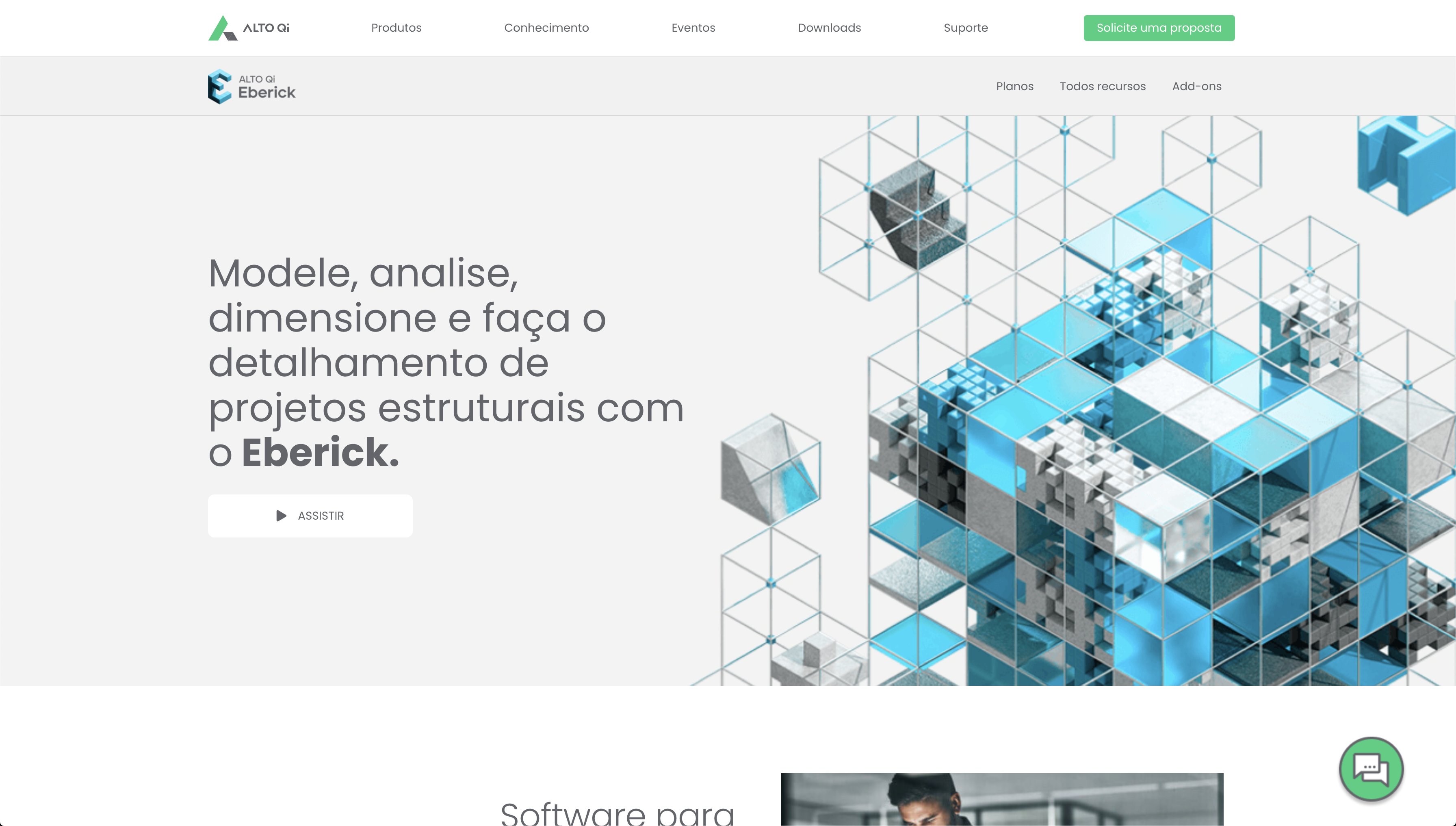 Novo site da AltoQi desenvolvido em Next.js