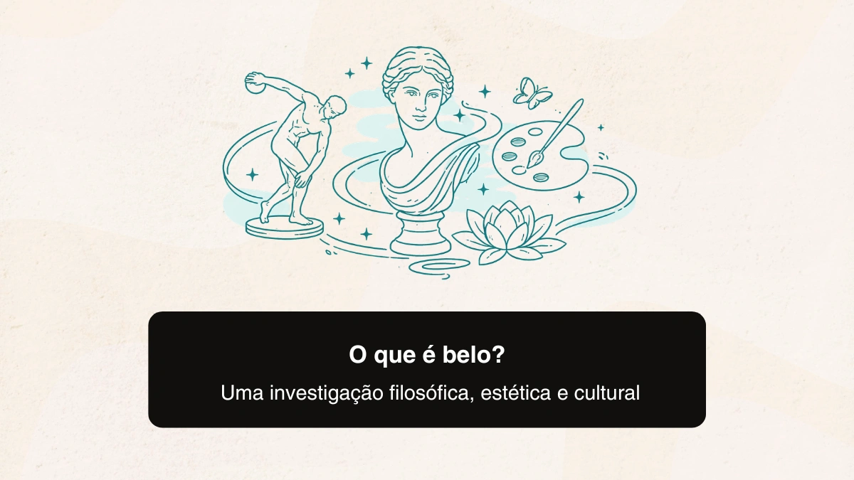 O que é belo? Uma investigação filosófica, estética e cultural