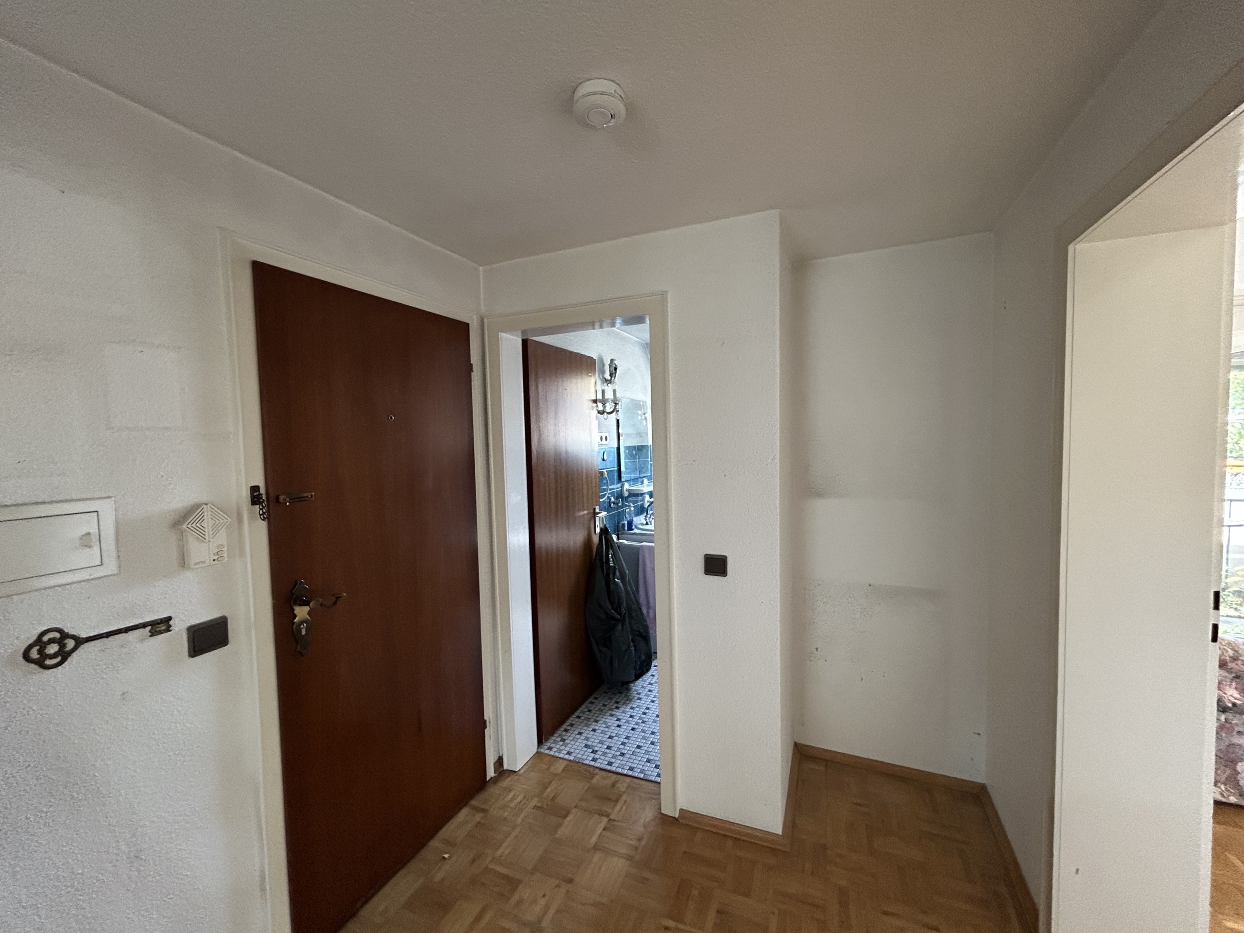 Flur aus Sicht vom Schlafzimmer