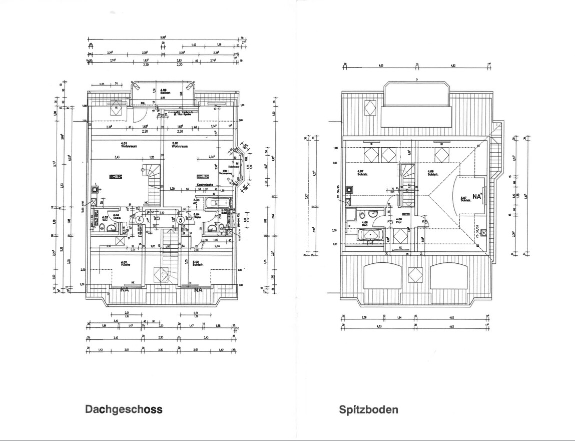 Krukenberg Immobilien Angebot Grundrisszeichnungen