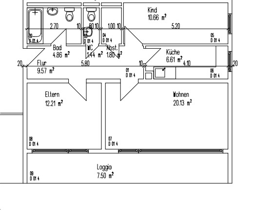 Grundriss D014
