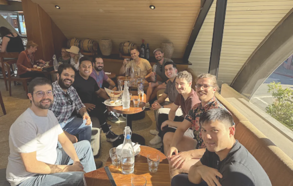 Great minds, great vibes – enjoying some downtime and making memories at the Engineer Offsite 2024!
