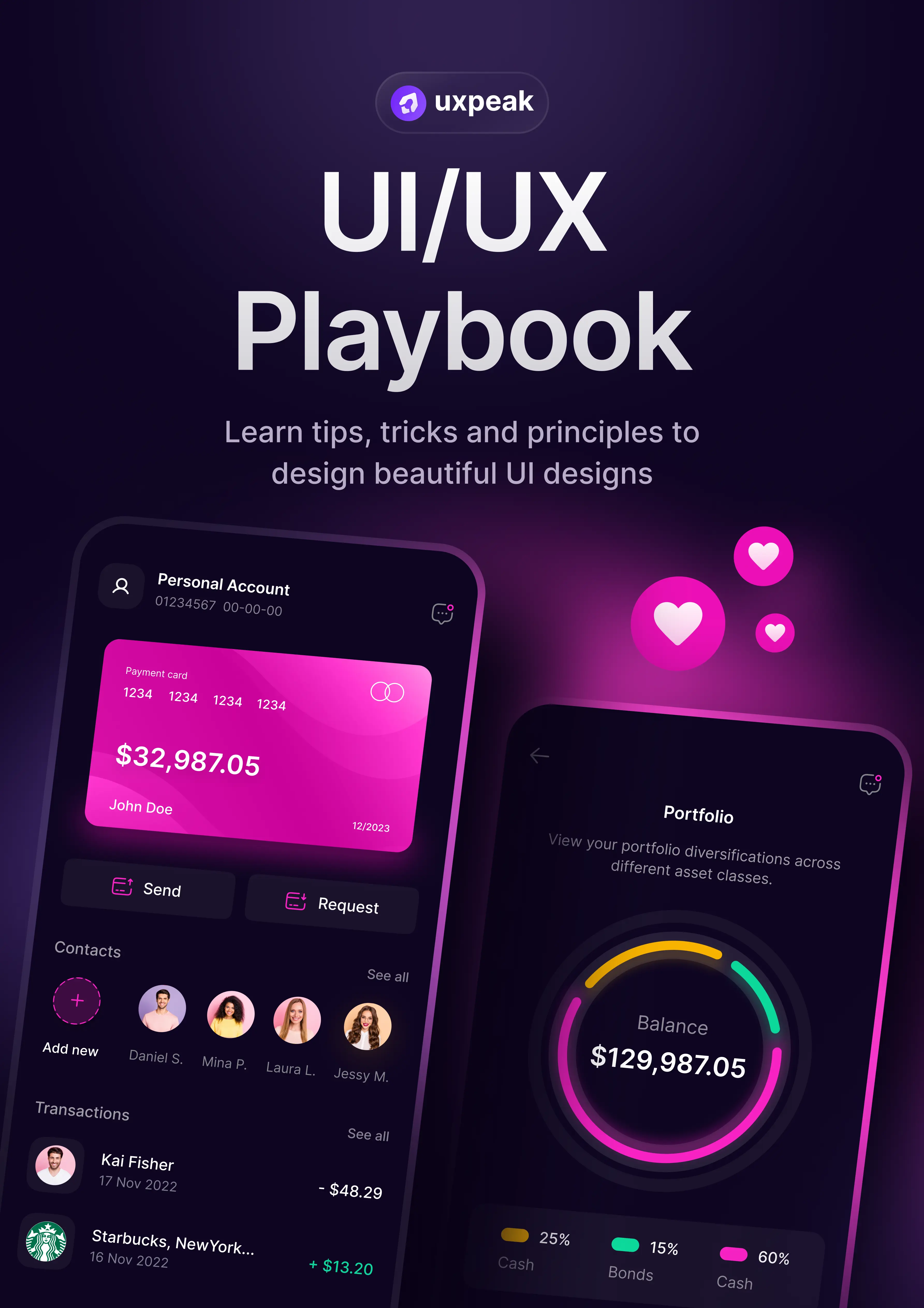 The UI/UX Playbook: Learn How To Design Beautiful UI Designs