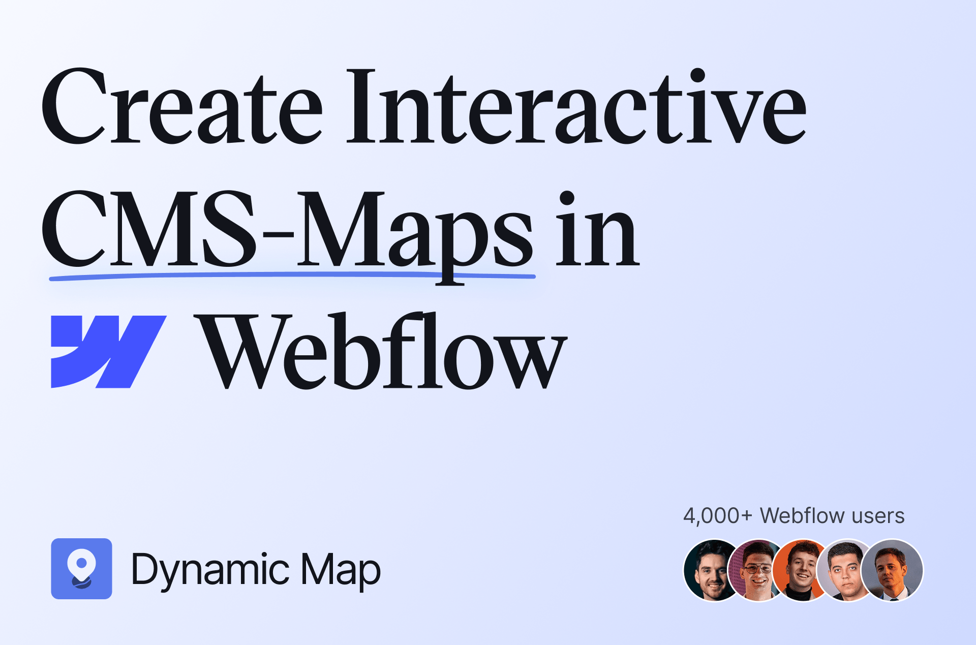 Create interactive CMS-powered maps in Webflow with Dynamic Map App