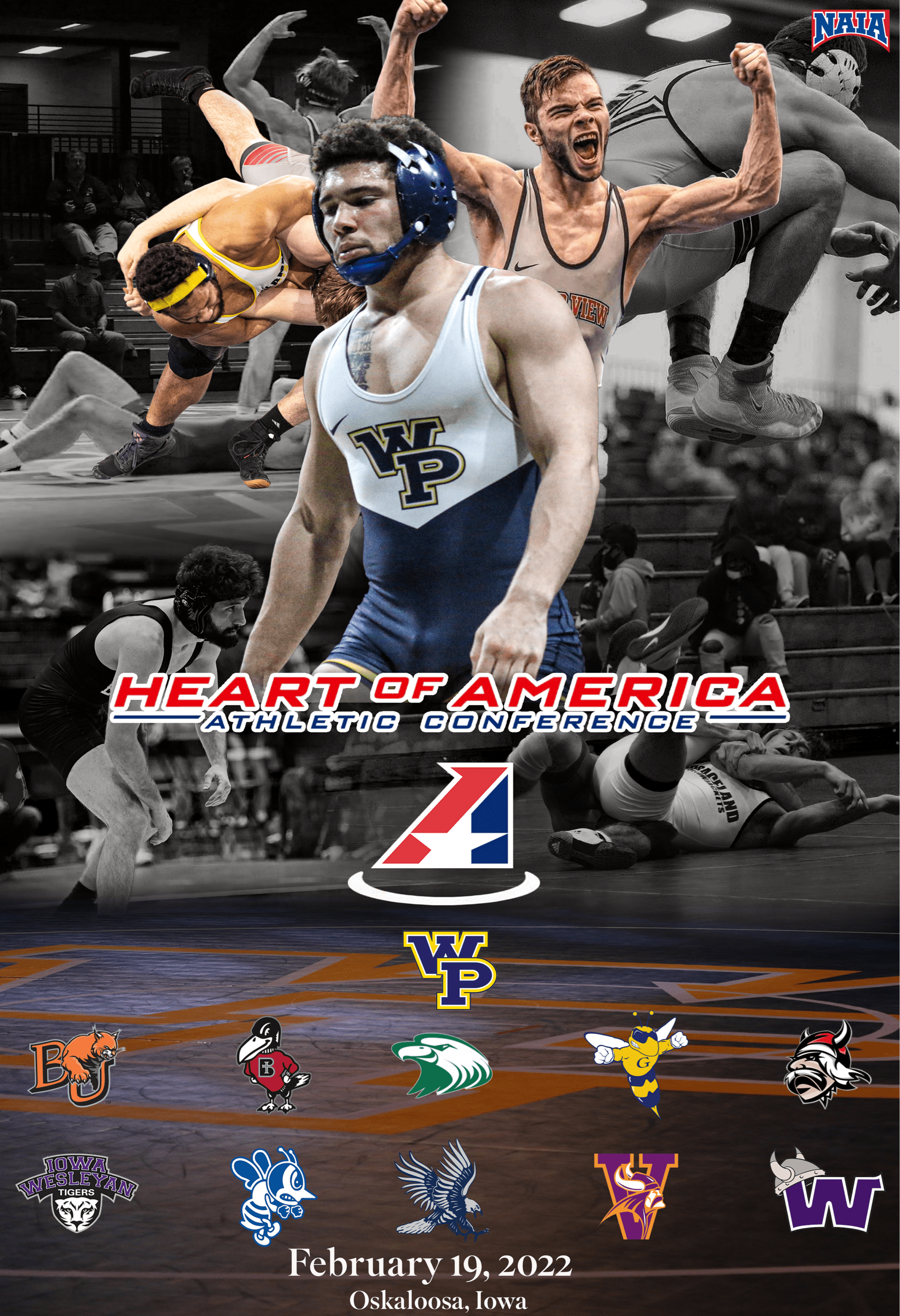 2022 Heart of America Conference Wrestling 