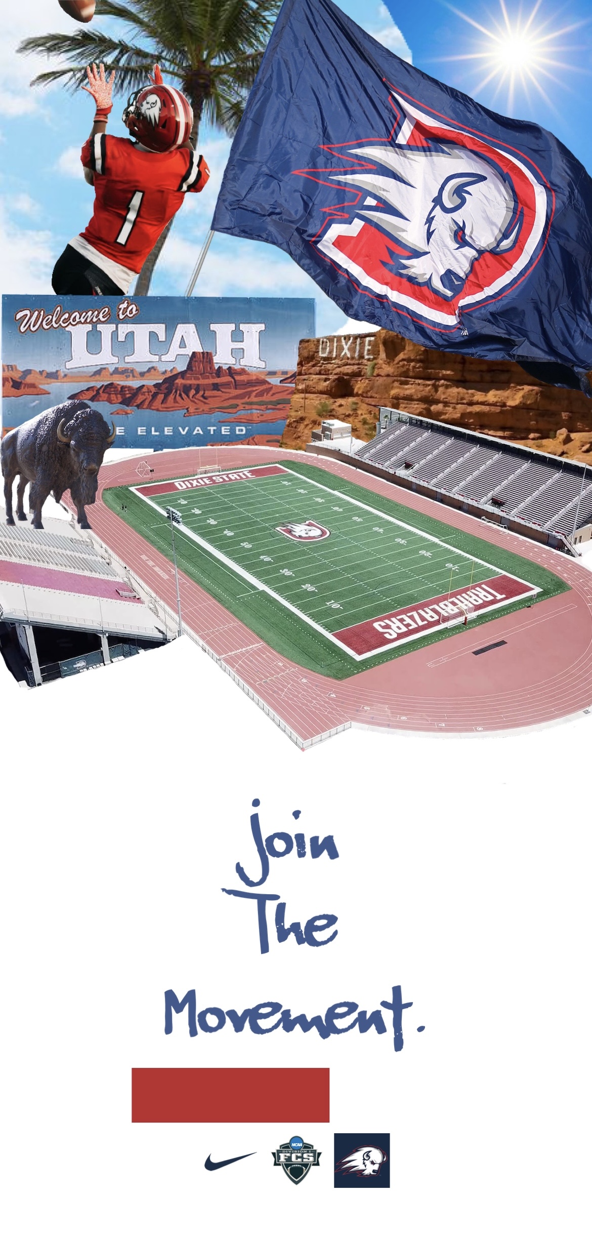 Dixie State Football "Join The Movement"