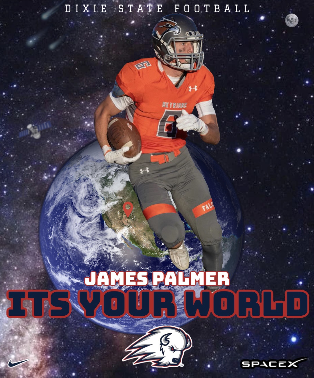 Dixie State Football "It's Your World"