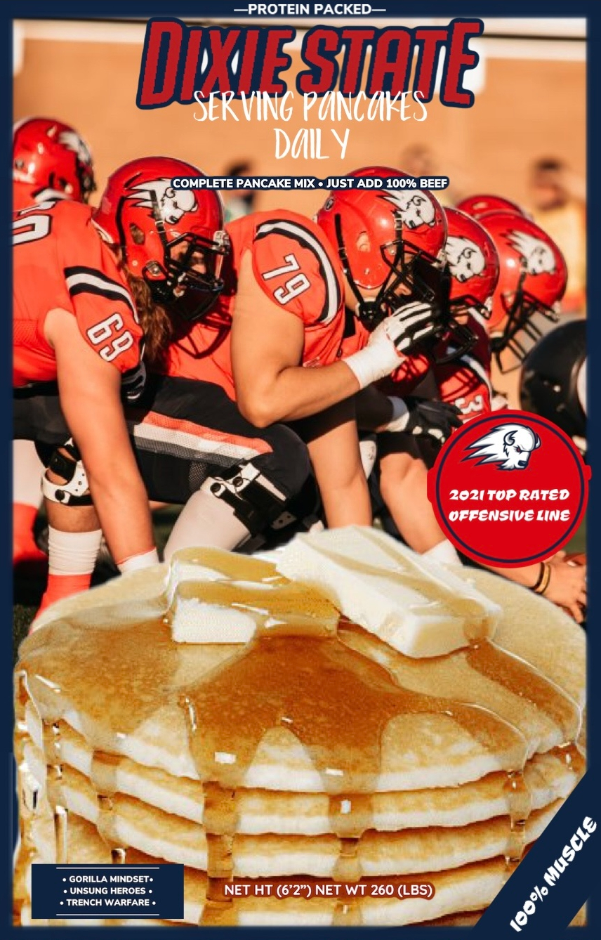 Dixie State Football Offensive Line