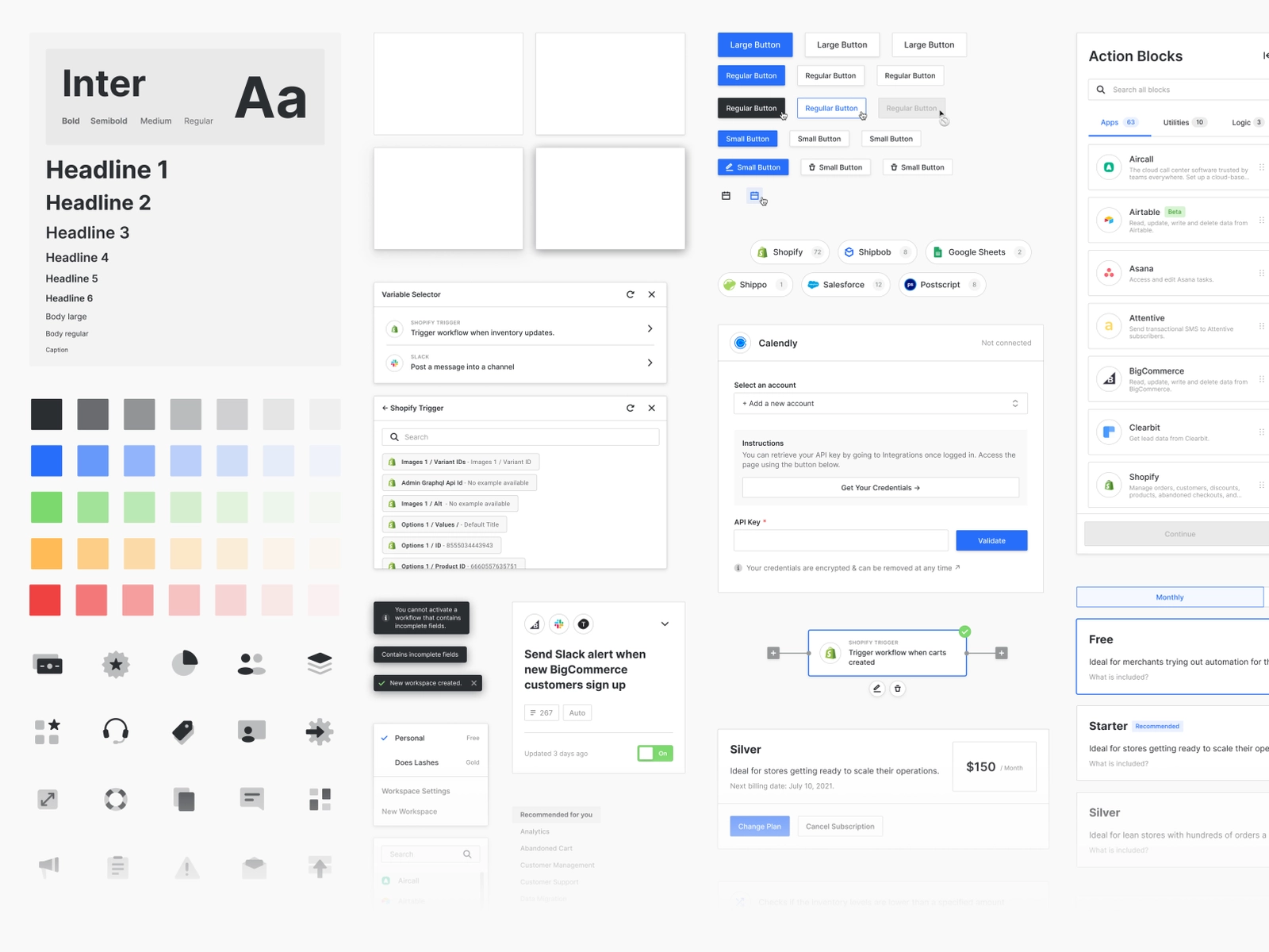Shopify design system