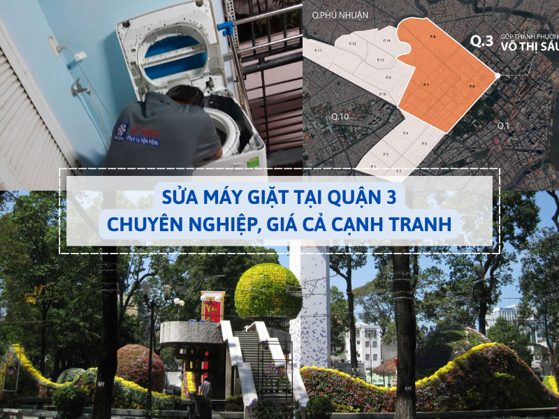 Dịch vụ sửa máy giặt quận 3
