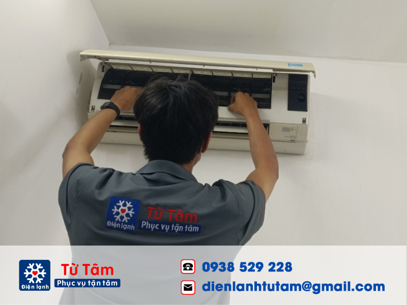 Điện lạnh Từ Tâm là đơn vị uy tín chuyên vệ sinh máy lạnh tại Bình Chánh