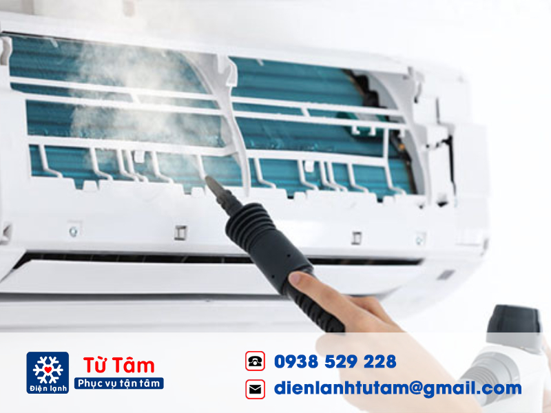 Thời gian định kỳ để vệ sinh máy lạnh tại các khu vực là khác nhau