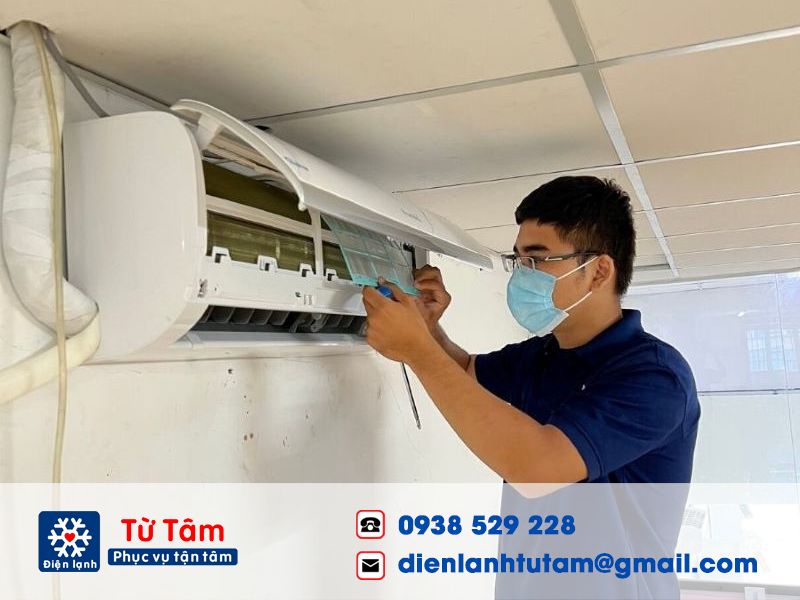 Quy trình vệ sinh máy lạnh quận 3