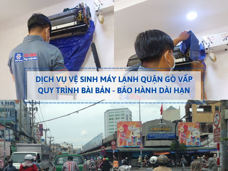 Dịch vụ vệ sinh máy lạnh quận Gò Vấp