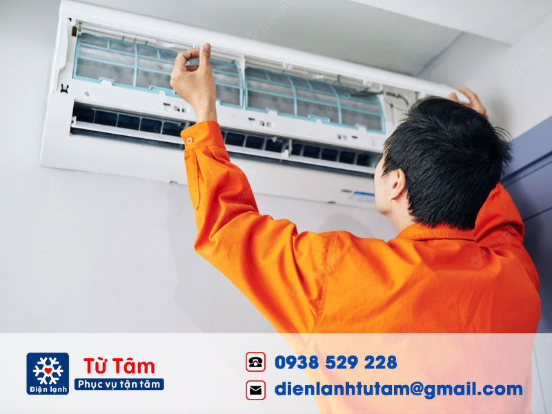 Điện lạnh Từ Tâm cung cấp dịch vụ vệ sinh máy lạnh uy tín