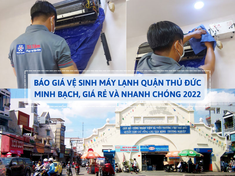 Điện lanh Từ Tâm chuyên vệ sinh máy lạnh tại Quận Thủ Đức