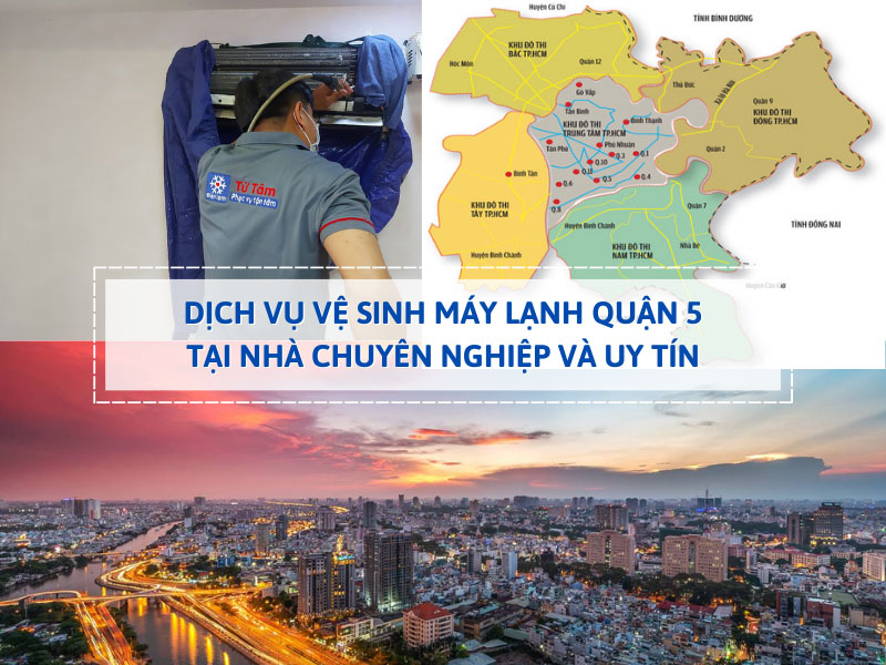 Dịch vụ chuyên vệ sinh máy lạnh tại nhà ở Quận 5