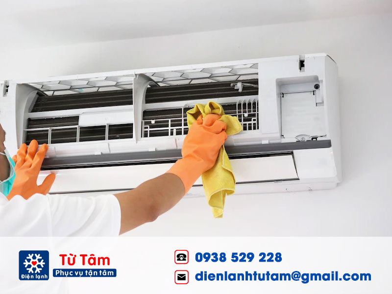 Thời gian vệ sinh máy lạnh phụ thuộc vào vị trí lắp đặt
