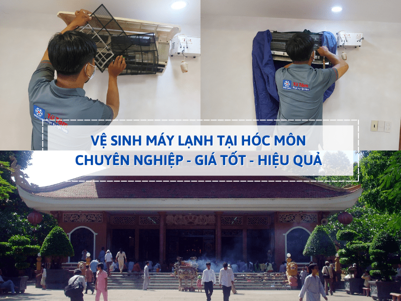 Điện lạnh Từ Tâm là đơn vị giàu kinh nghiệm vệ sinh máy lạnh tại Hóc Môn