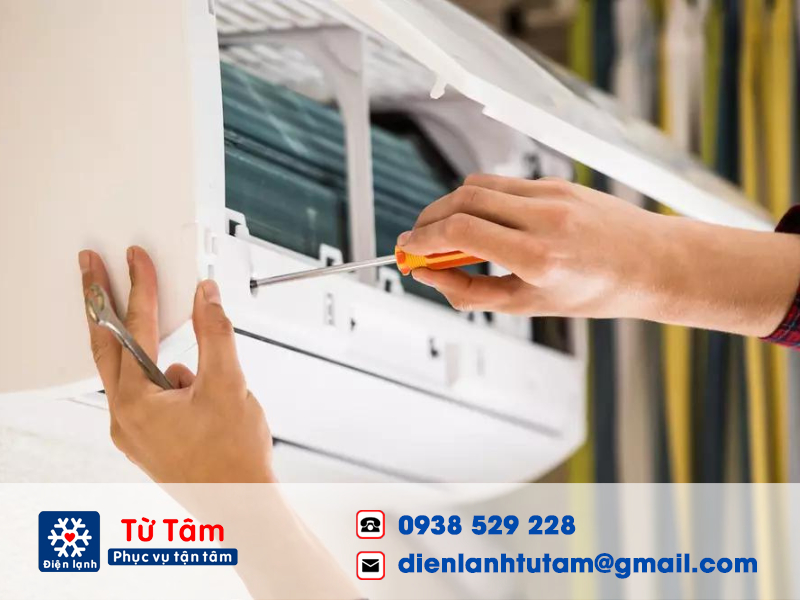 Có khá nhiều công việc cần thực hiện khi bảo trì máy lạnh