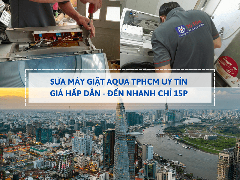 Điện lạnh Từ Tâm chuyên sửa máy giặt Aqua TPHCM giá tốt
