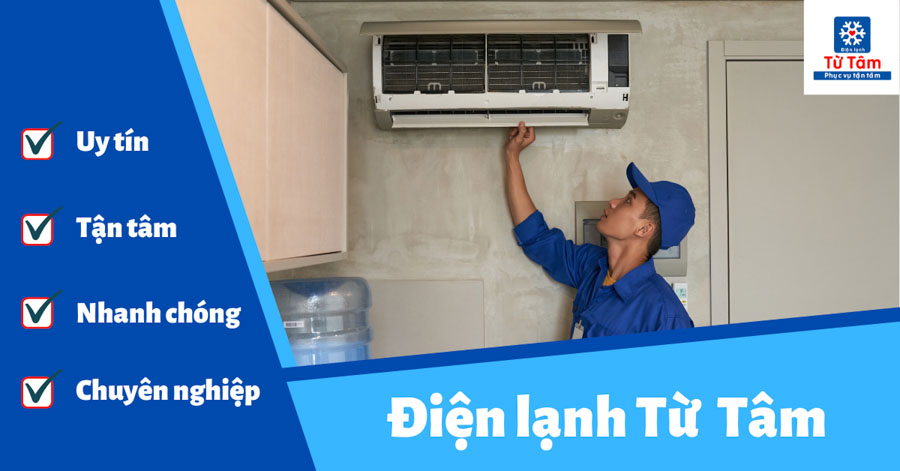Dịch vụ Điện lạnh Từ Tâm - Dịch vụ vệ sinh máy lạnh Panasonic