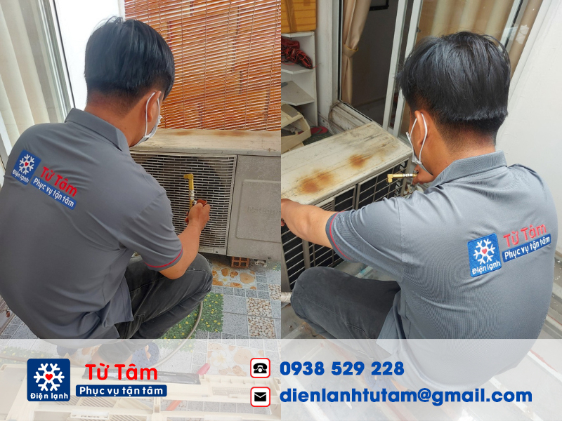 Các bước vệ sinh máy lạnh tại quận 7