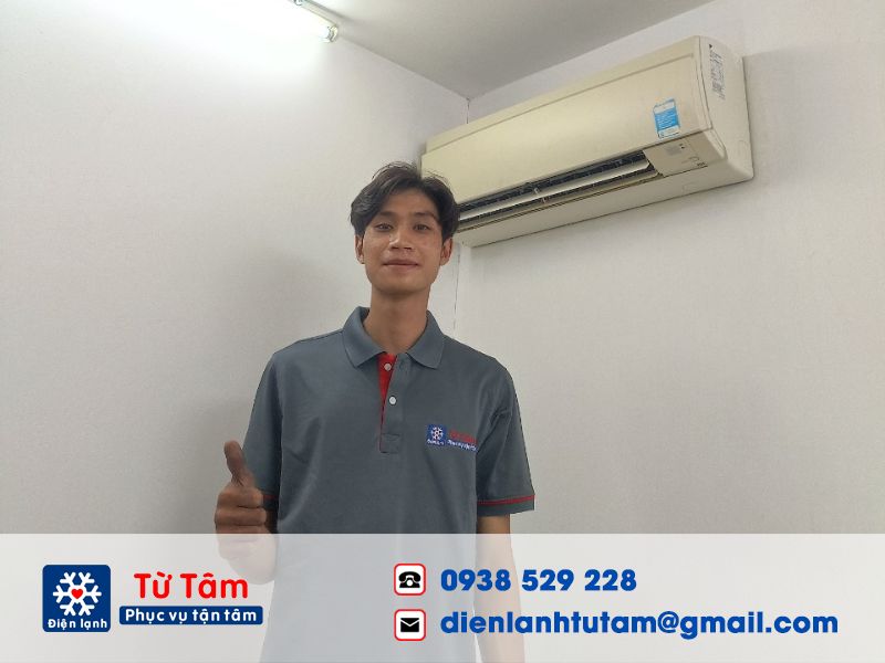 Vận hành thử máy lạnh hoạt động