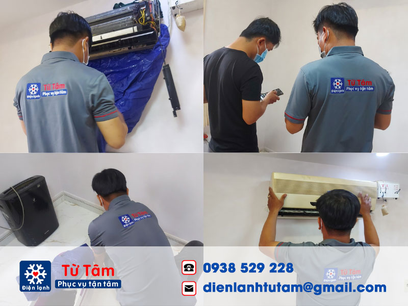 Quy trình vệ sinh máy lạnh tại Quận 2