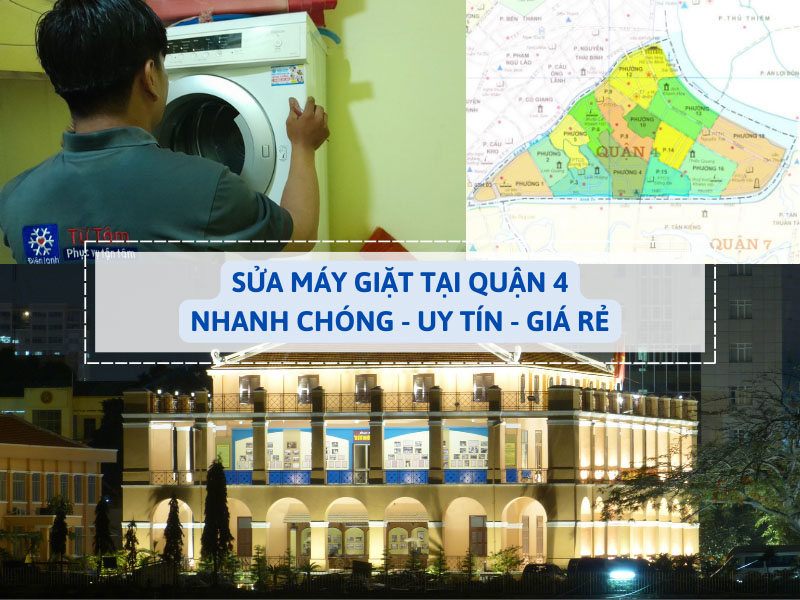 Dịch vụ sửa máy giặt quận 4