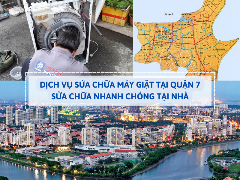 Dịch vụ sửa chữa máy giặt tại Quận 7