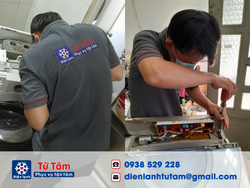 Quy trình sửa máy giặt quận 9 chuyên nghiệp