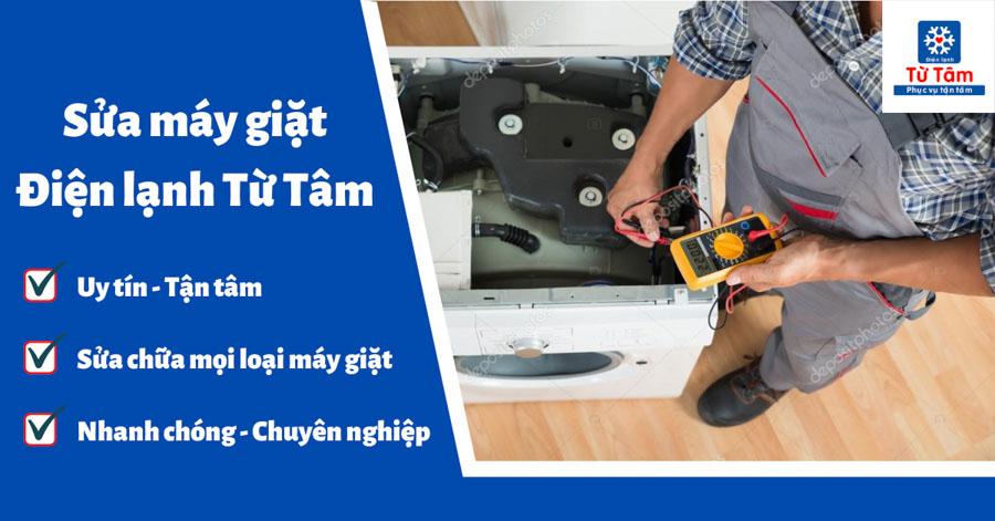 sửa máy giặt quận Tân Bình