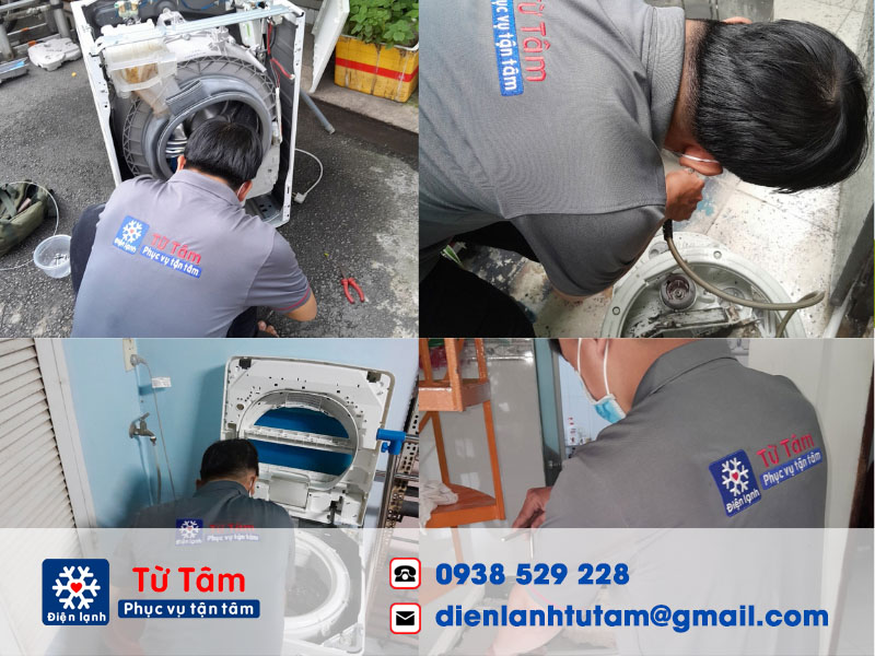 Quy trình sửa chữa máy giặt quận Thủ Đức